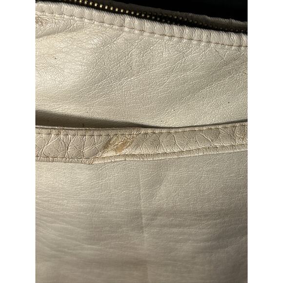 Ralfeaux Leather Purse Mr. Ralph British Hong Kong Cream Navy Red Crossbody Bag - Picture 4 of 12